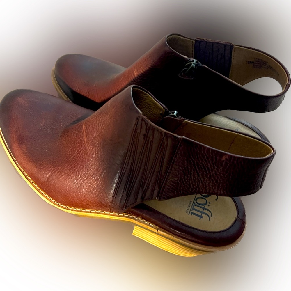 Ladies Sofft slingback booties. Brand new, never worn.